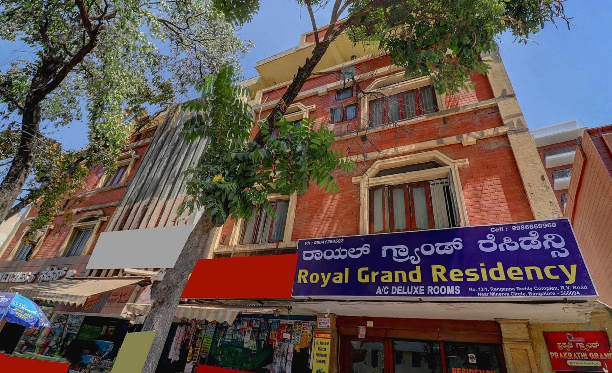 Hotel O Royal Grand Residency Near Lalbagh Botanical Garden Bangalore Eksteriør billede