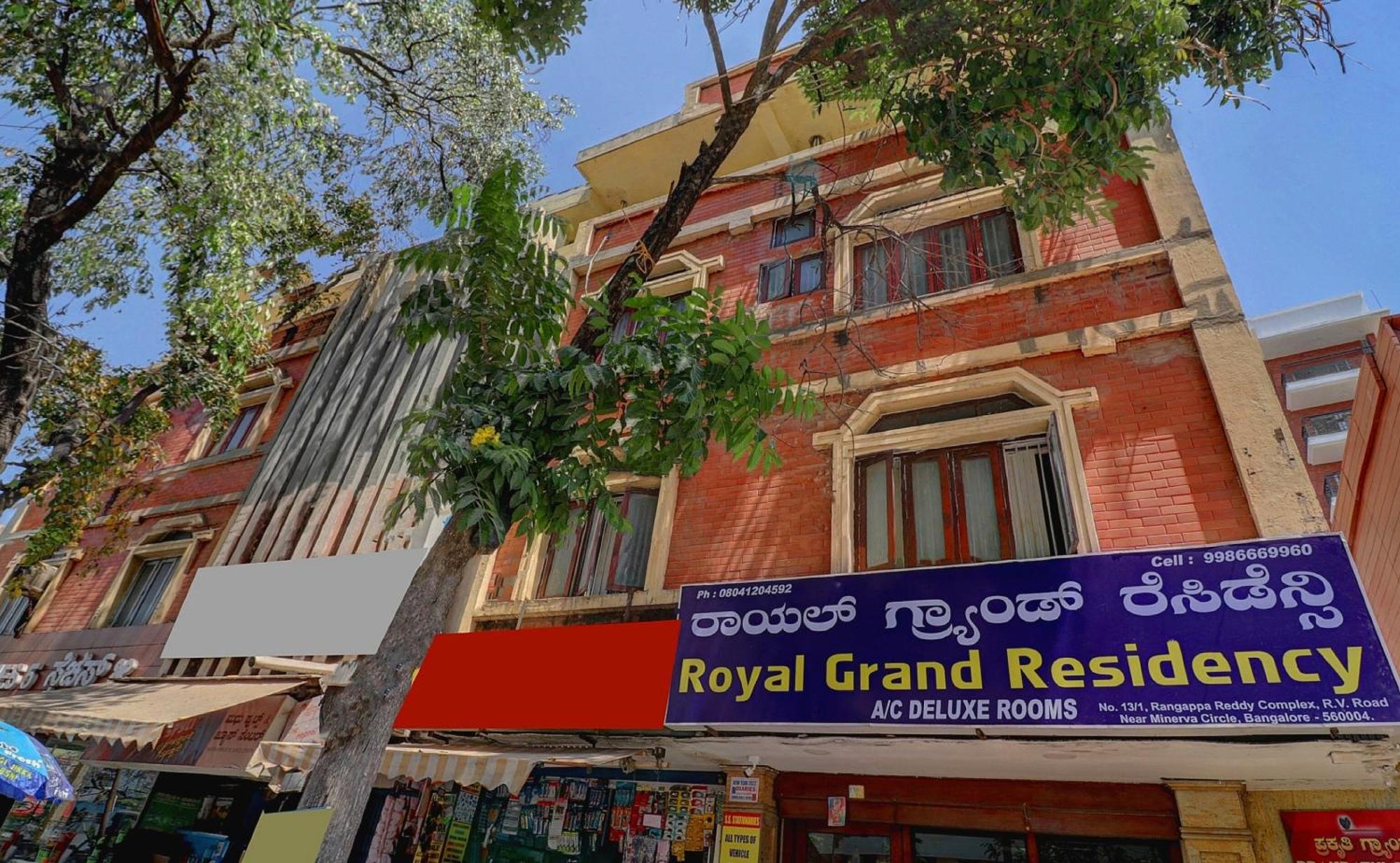Hotel O Royal Grand Residency Near Lalbagh Botanical Garden Bangalore Eksteriør billede